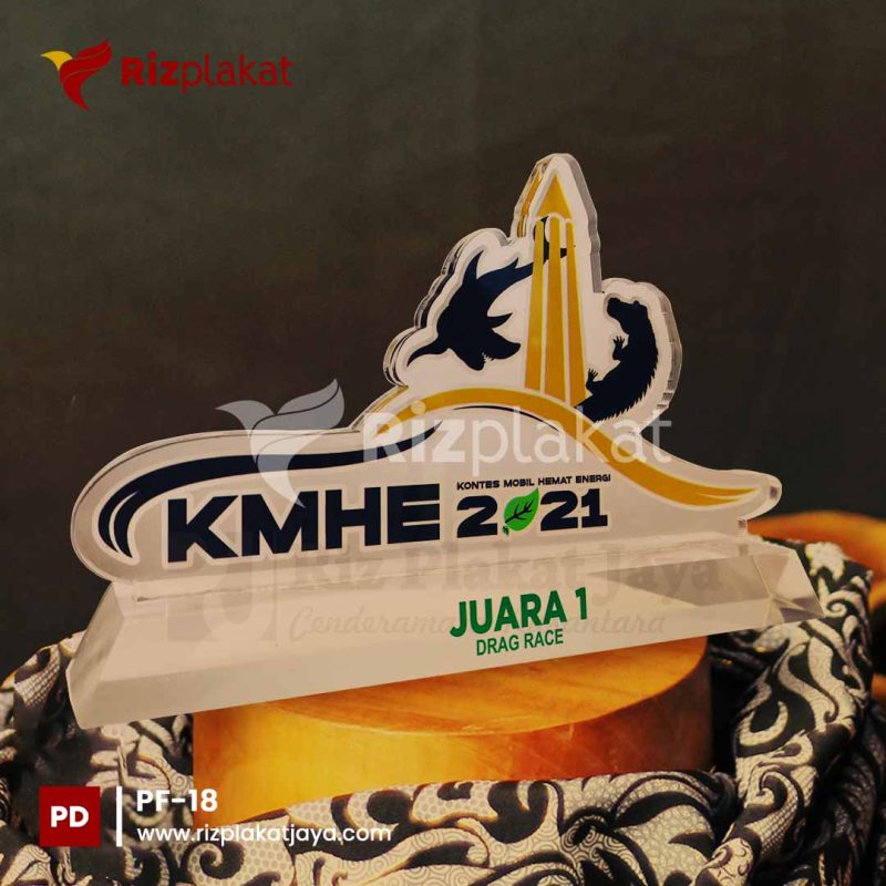Plakat Resin Kontes Mobil Hemat Energi