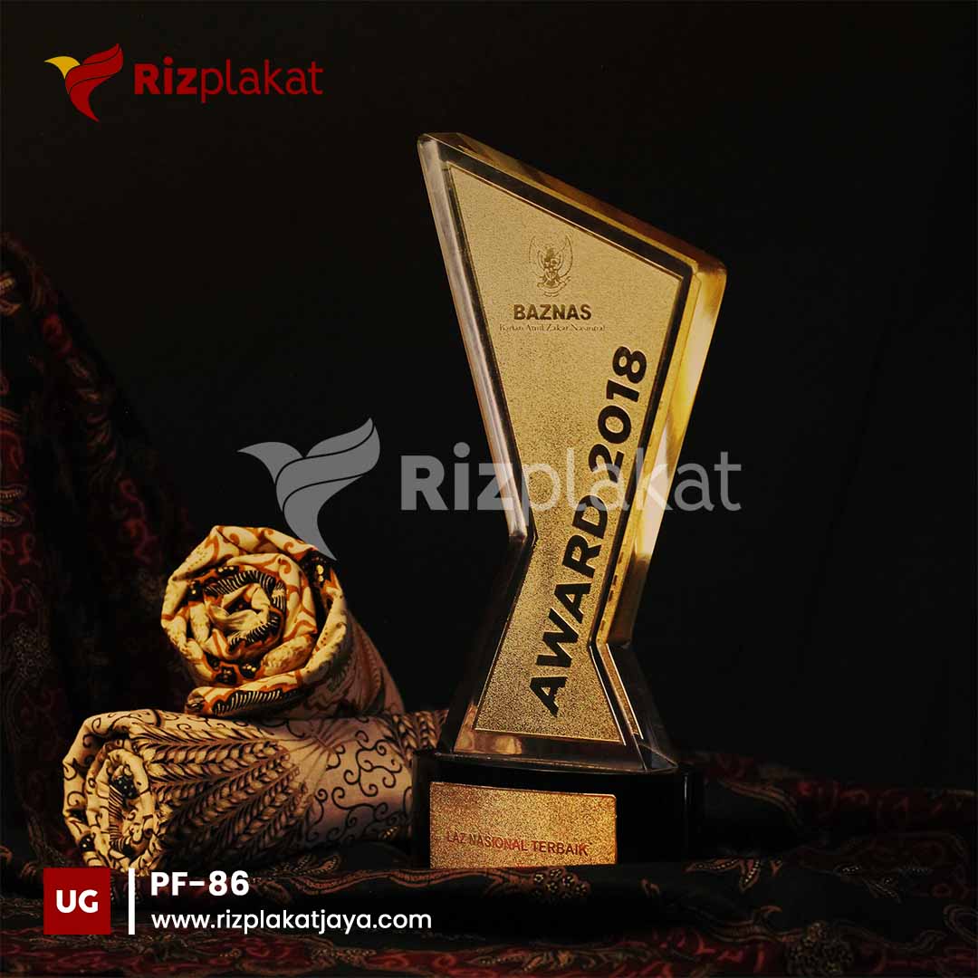 Plakat Resin Award Baznas
