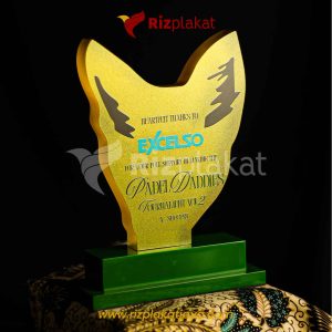 Plakat Resin Gold Custom